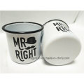 Hot Sale Enamel Metal Mug for Daily Life